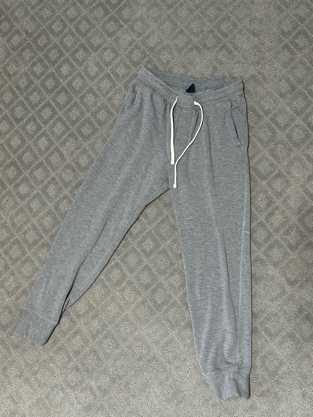 American Eagle Outfitters Light Gray Jogger Sweatpants